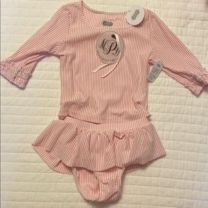 😍🥰Precious Pink Seersucker Swim Set!